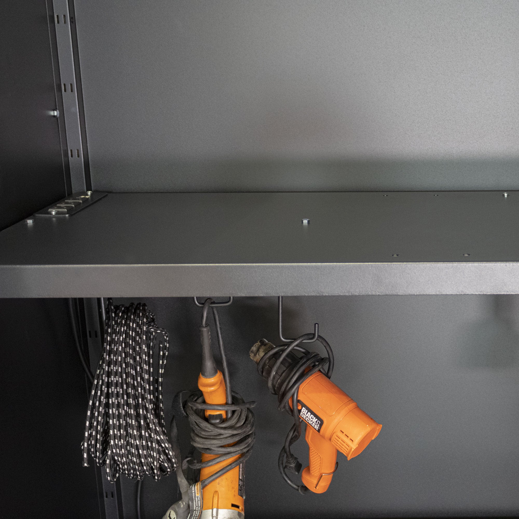 Fusion Plus Tall Cabinet Charging Shelf 40 in.