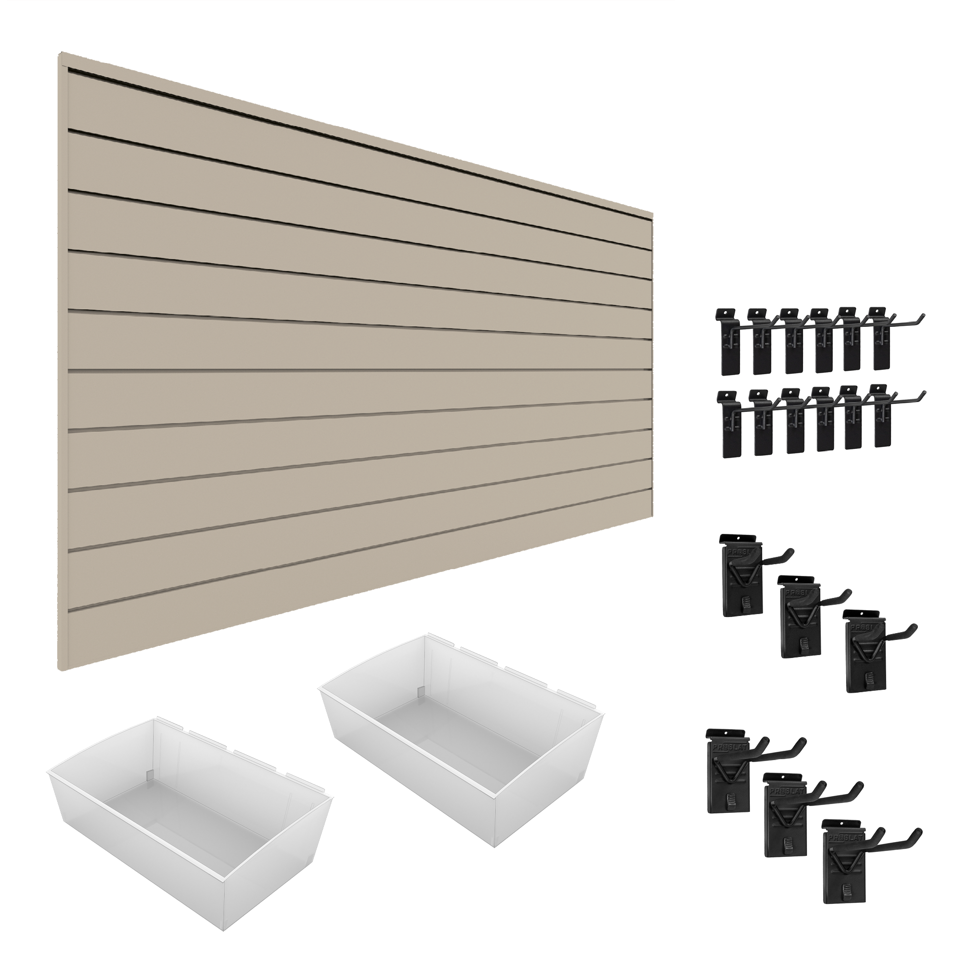 Panneaux de PVC – Ensemble d'organisation – STEALTH