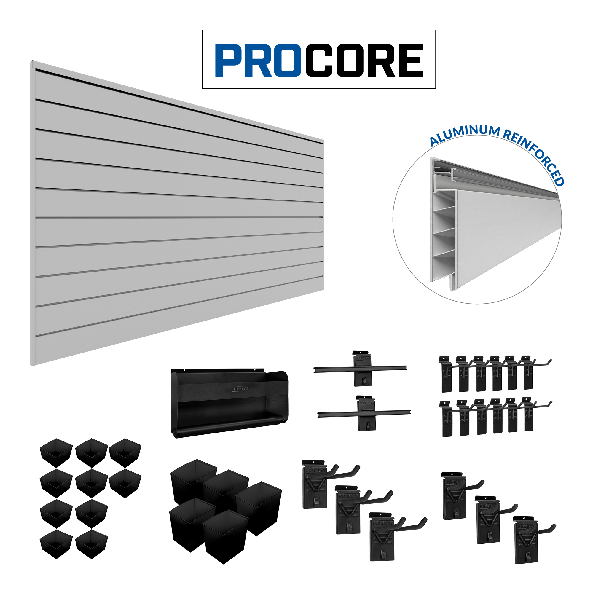 PROCORE Slatwall Handyman bundle – STEALTH
