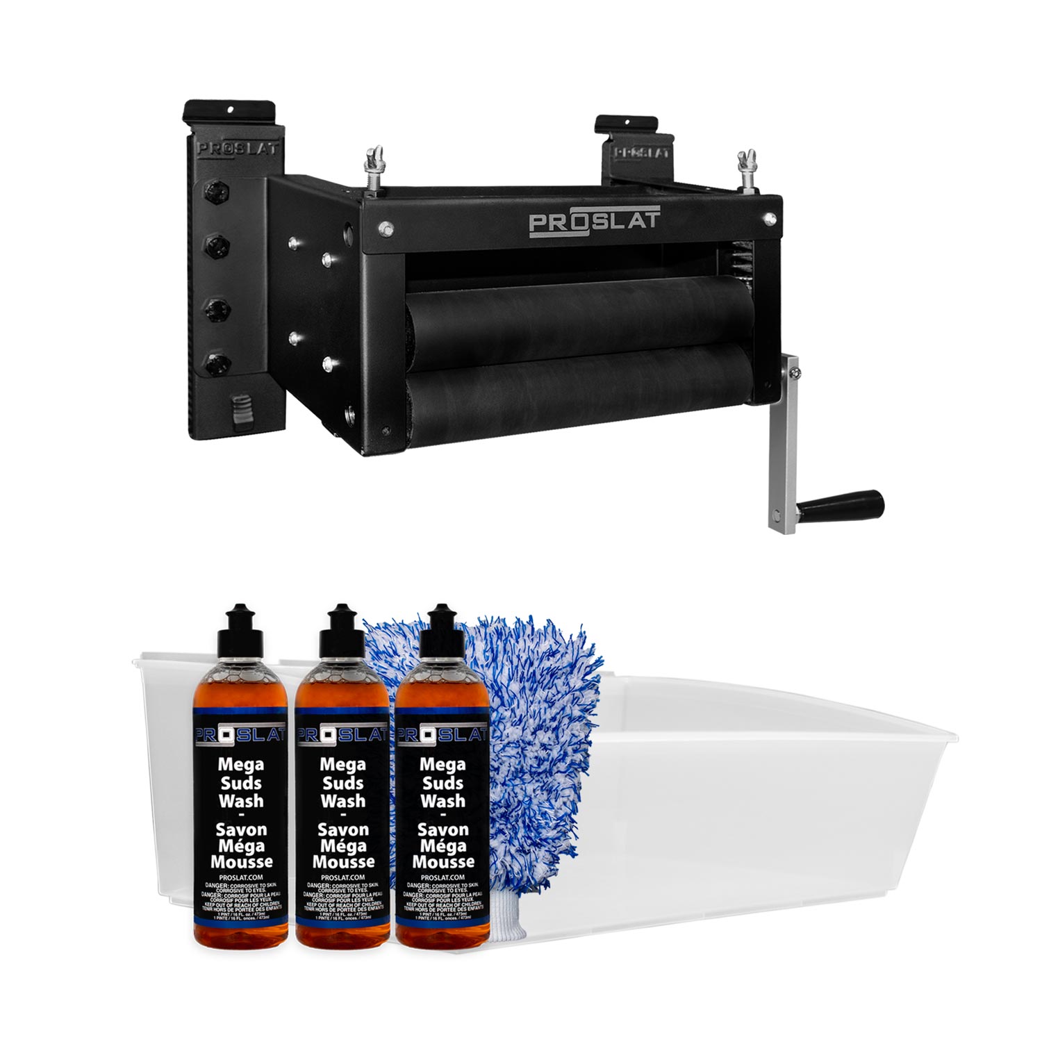 Mega Suds with Mitt & Wringer – Organizer Bundle