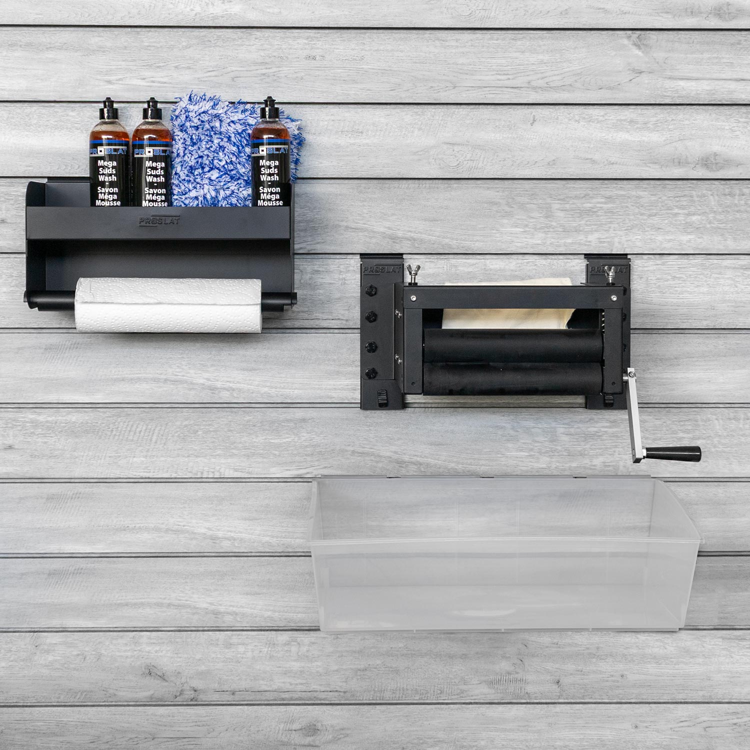 Mega Suds with Mitt & Wringer – Organizer Bundle