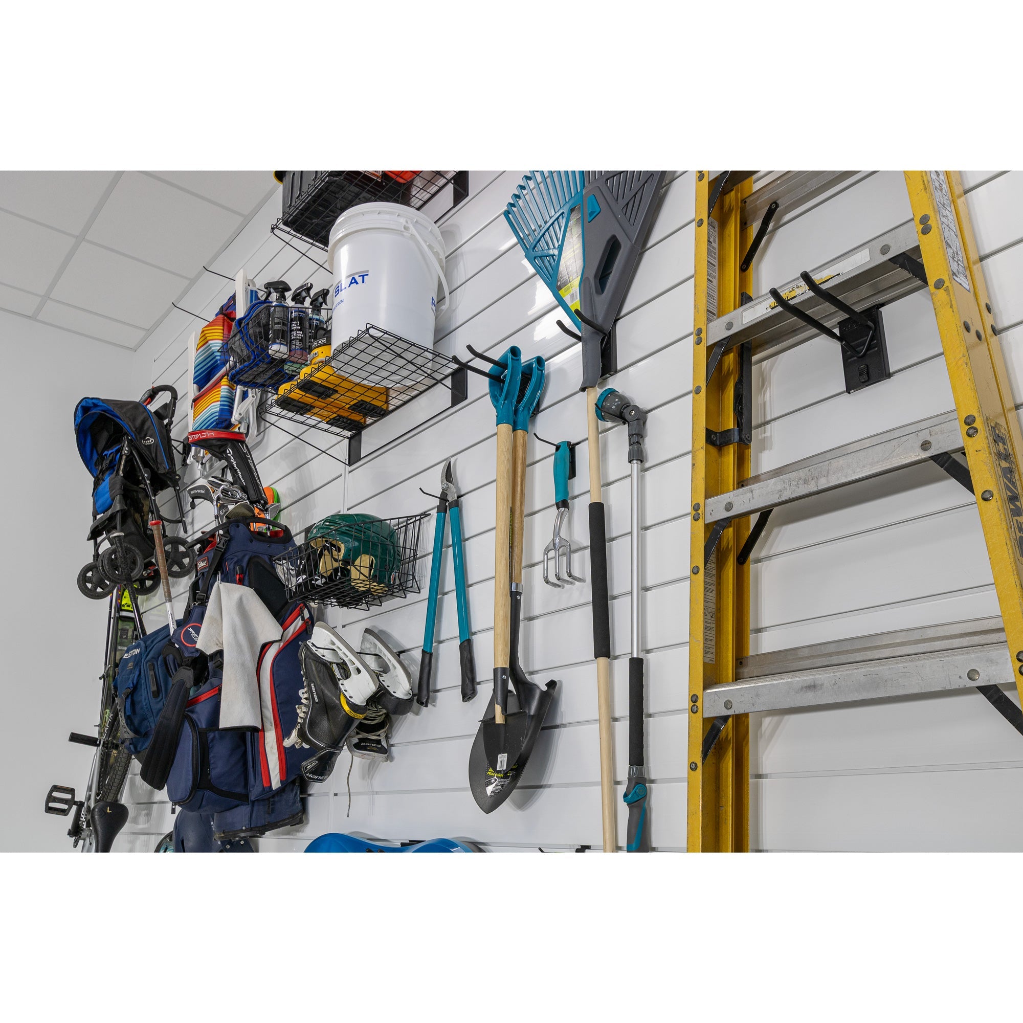 PVC Slatwall Ultimate Bundle – STEALTH