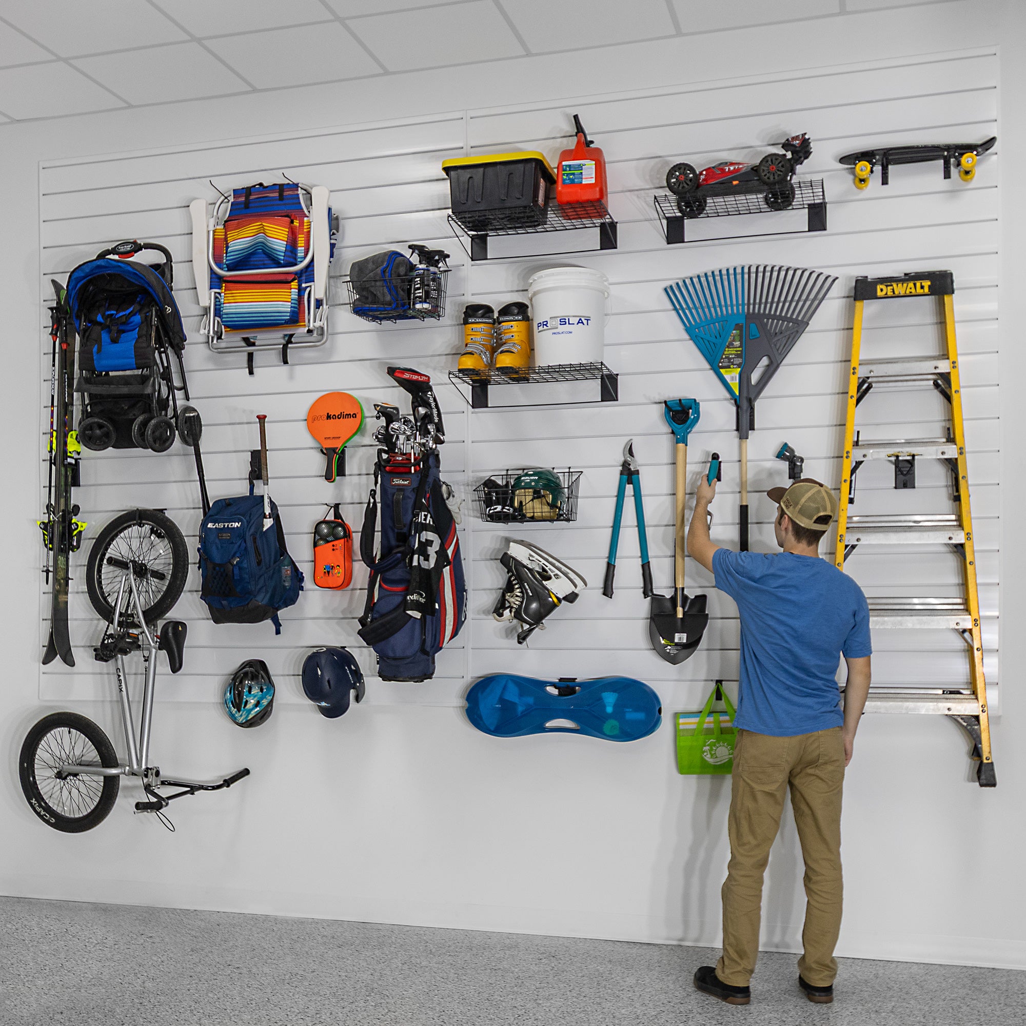 PVC Slatwall Basic Bundle – STEALTH