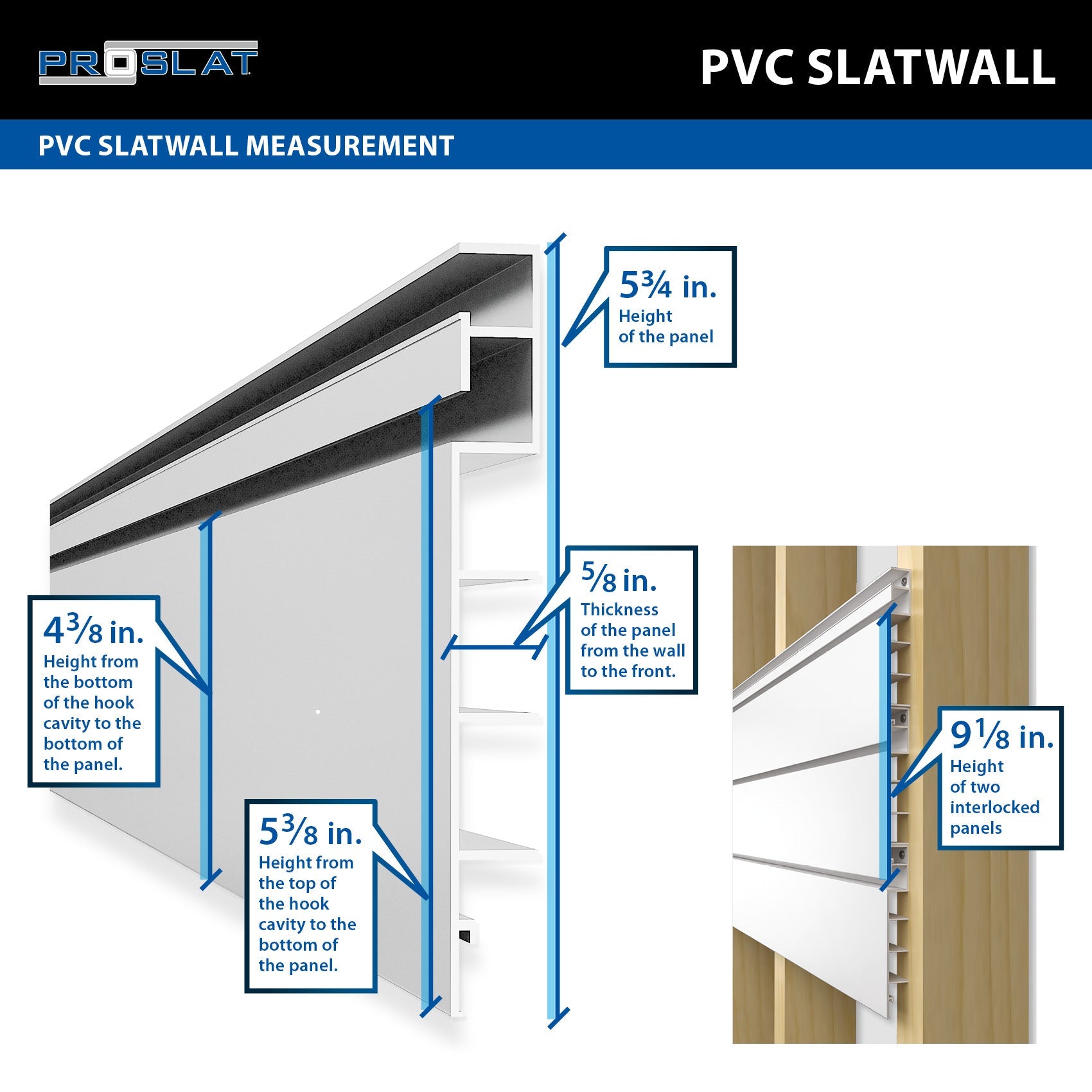 PVC Slatwall Ultimate Bundle – STEALTH