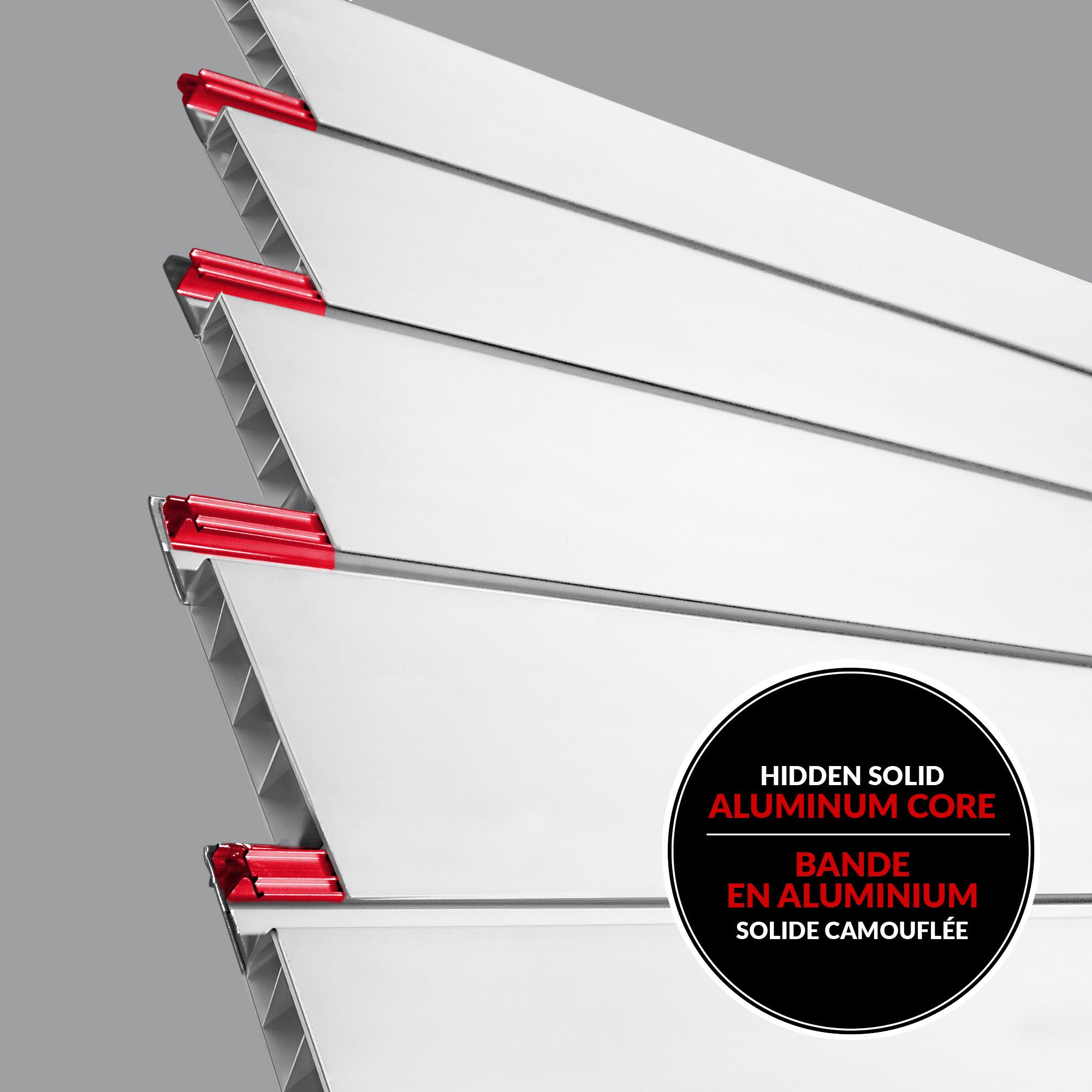 4 ft. x 8 ft. PROCORE PVC Slatwall – 4 Pack 128 sq ft