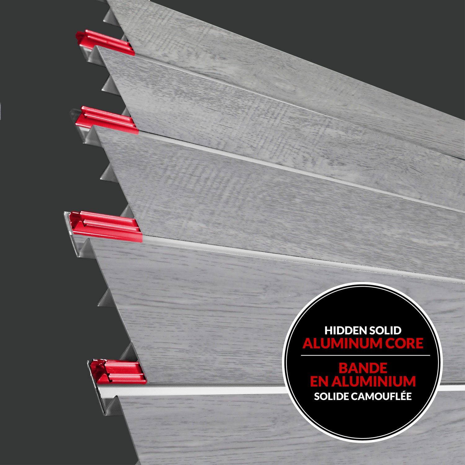 PROCORE PLUS Gray Wood Slatwall Ultimate Bundle