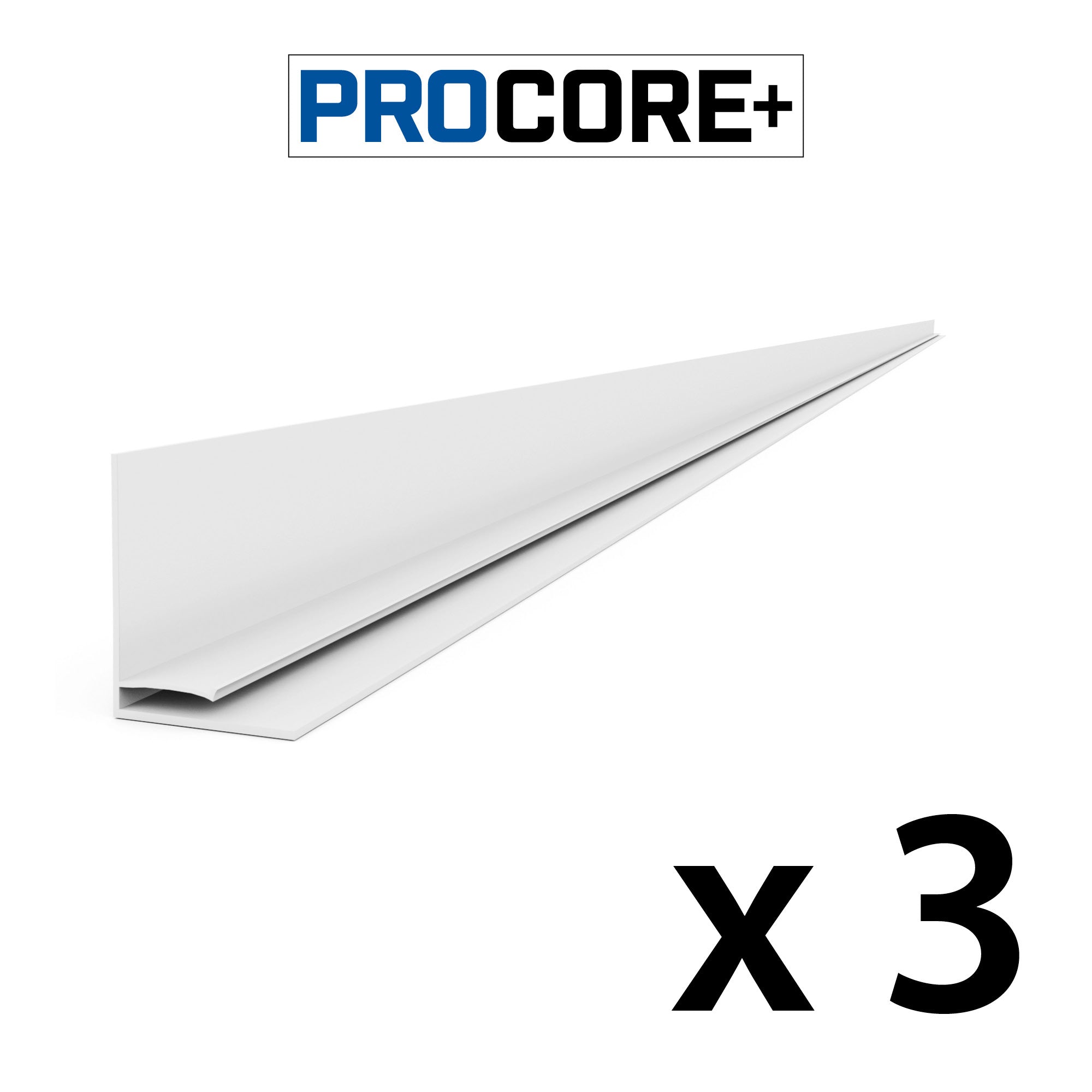 8 ft. PROCORE PLUS Black carbon fiber PVC Top Trim Pack