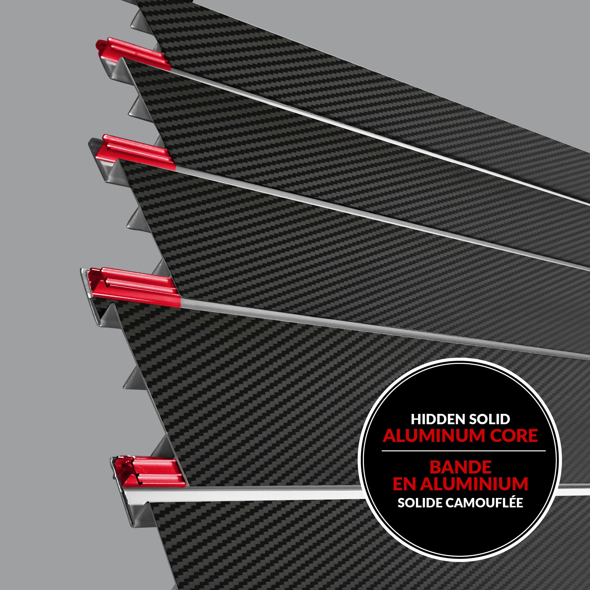 PROCORE PLUS Black Carbon Fiber Slatwall Ultimate Bundle