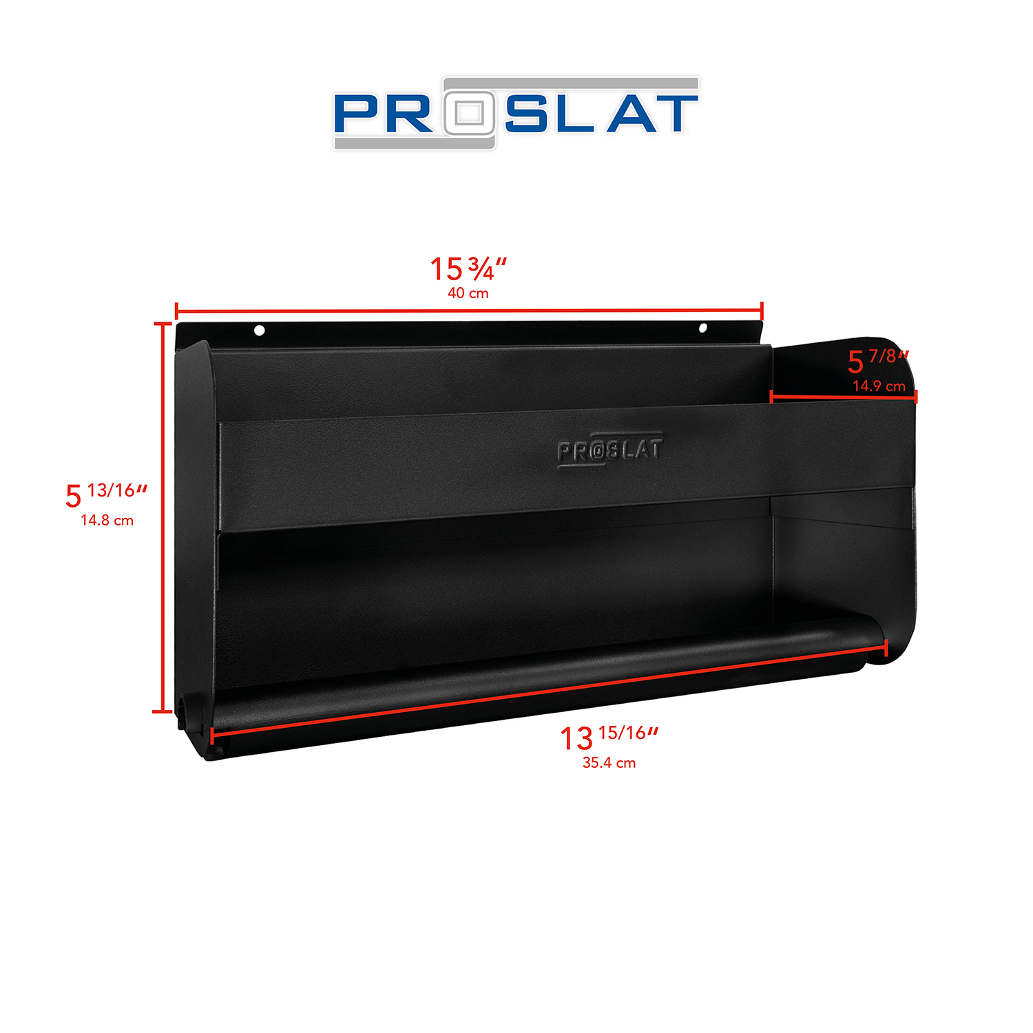 STEALTH Shelf & Paper Towel Holder
