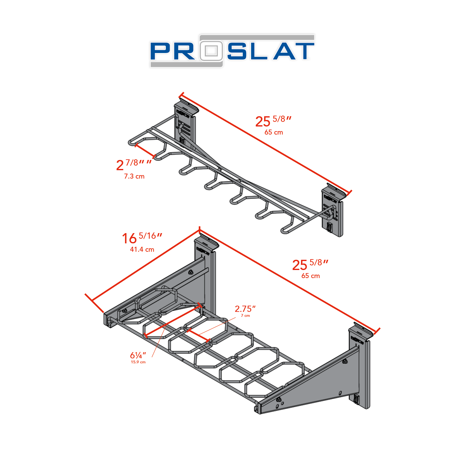 STEALTH Vertical 6 Firearm Holder