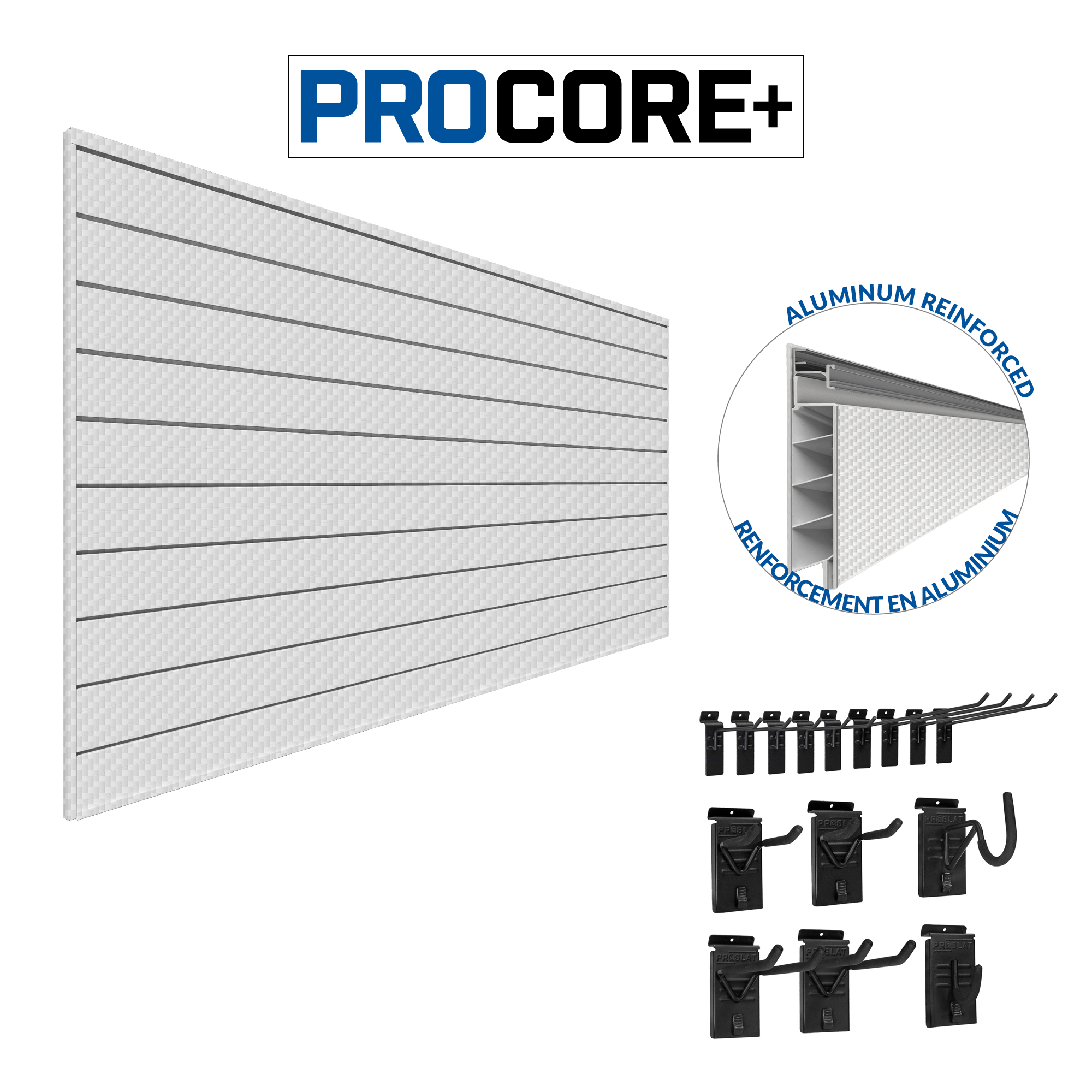 PROCORE Slatwall Basic Bundle – STEALTH