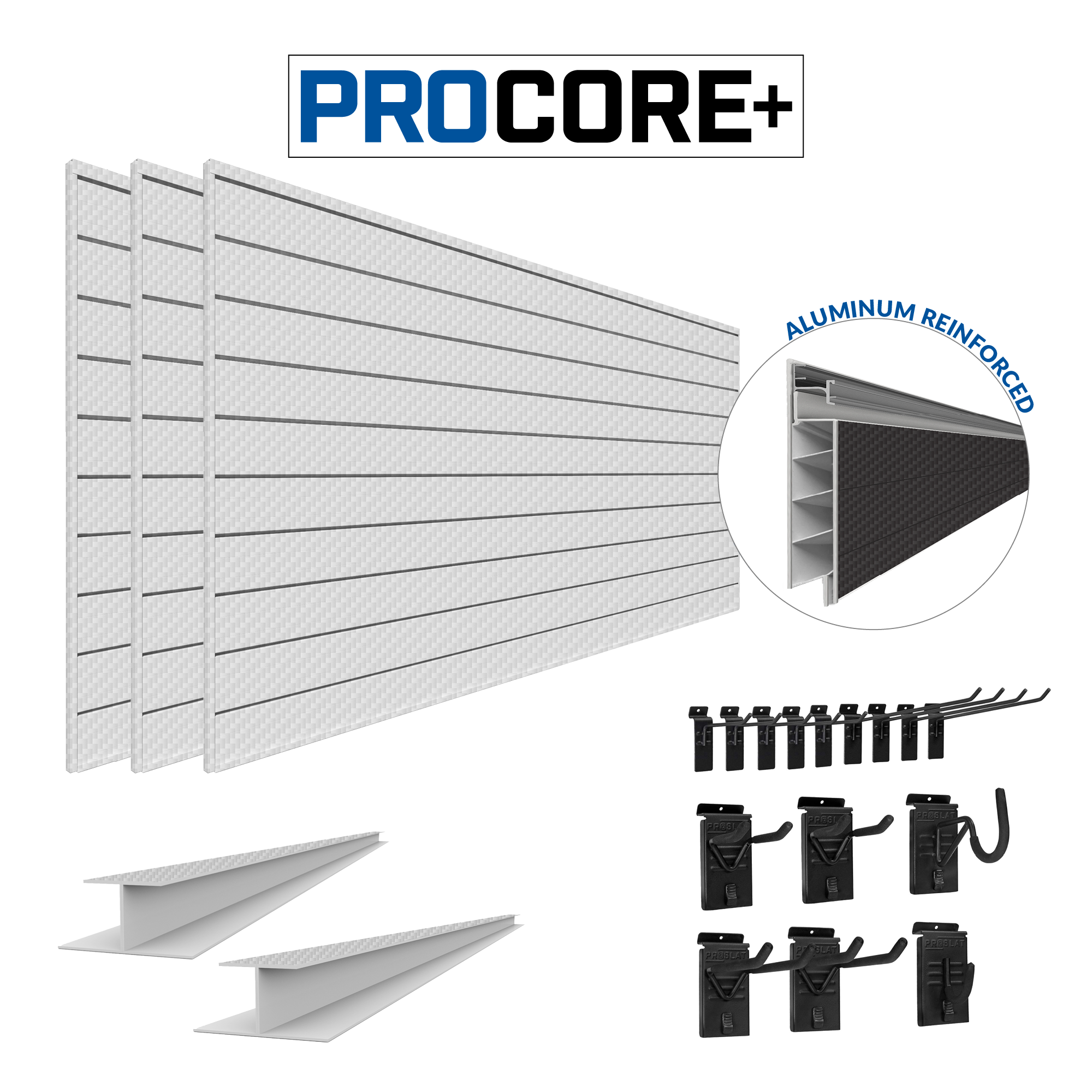 PROCORE PLUS Slatwall The standard – STEALTH