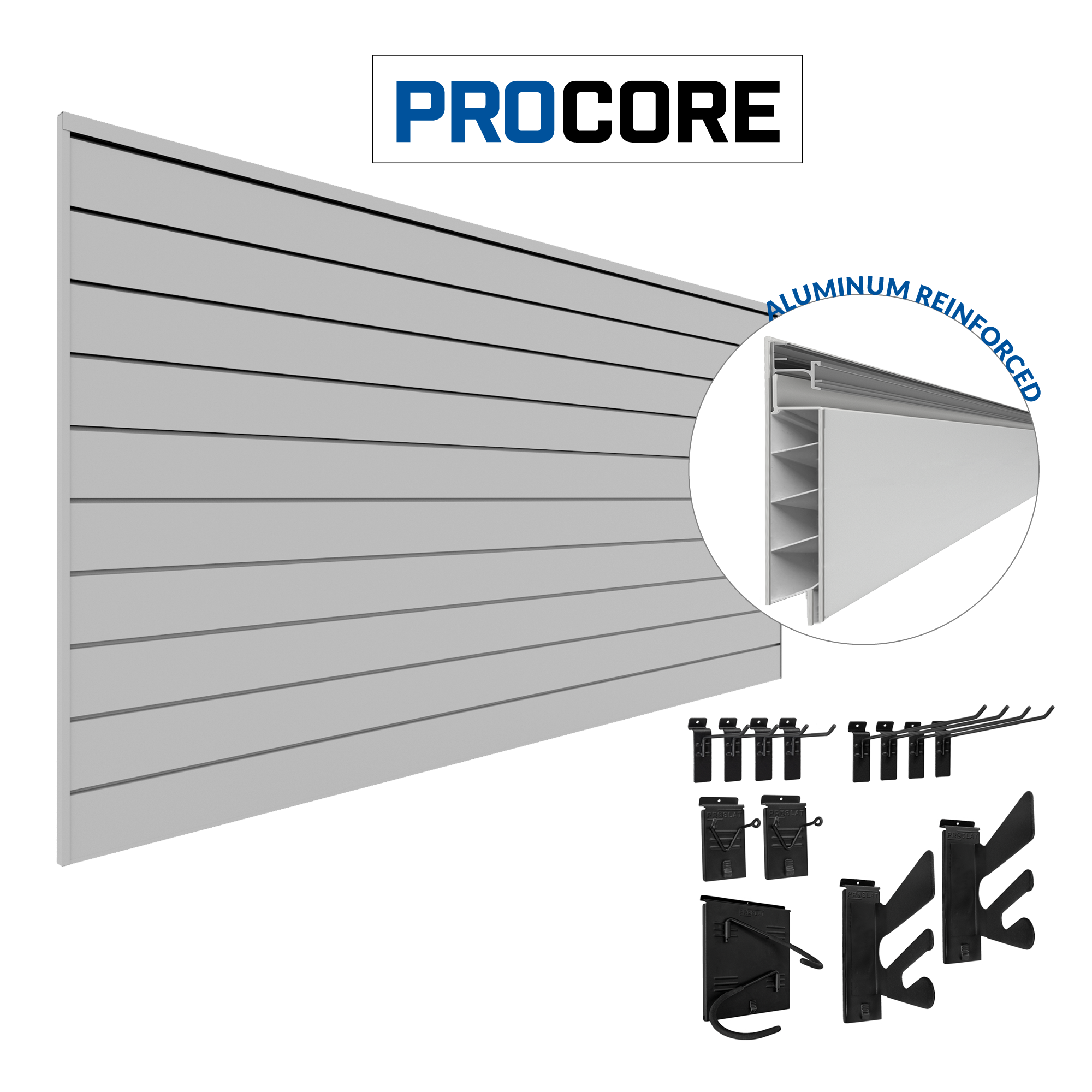 PROCORE Slatwall Sports Bundle – STEALTH