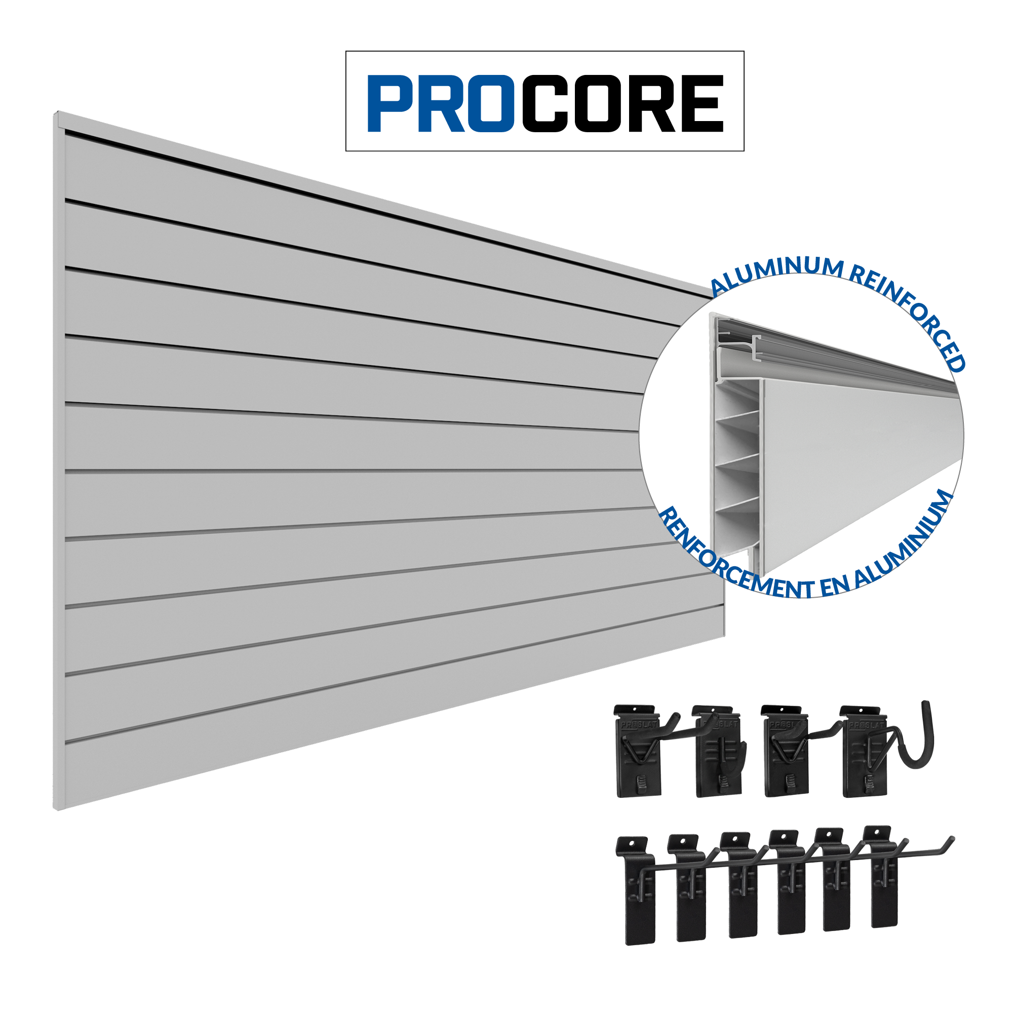 PROCORE Slatwall Mini Hook Kit Bundle – STEALTH
