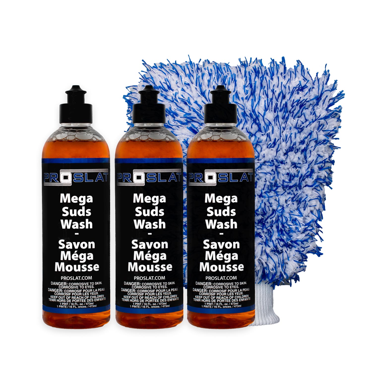 Mega Suds with Mitt & Wringer – Organizer Bundle