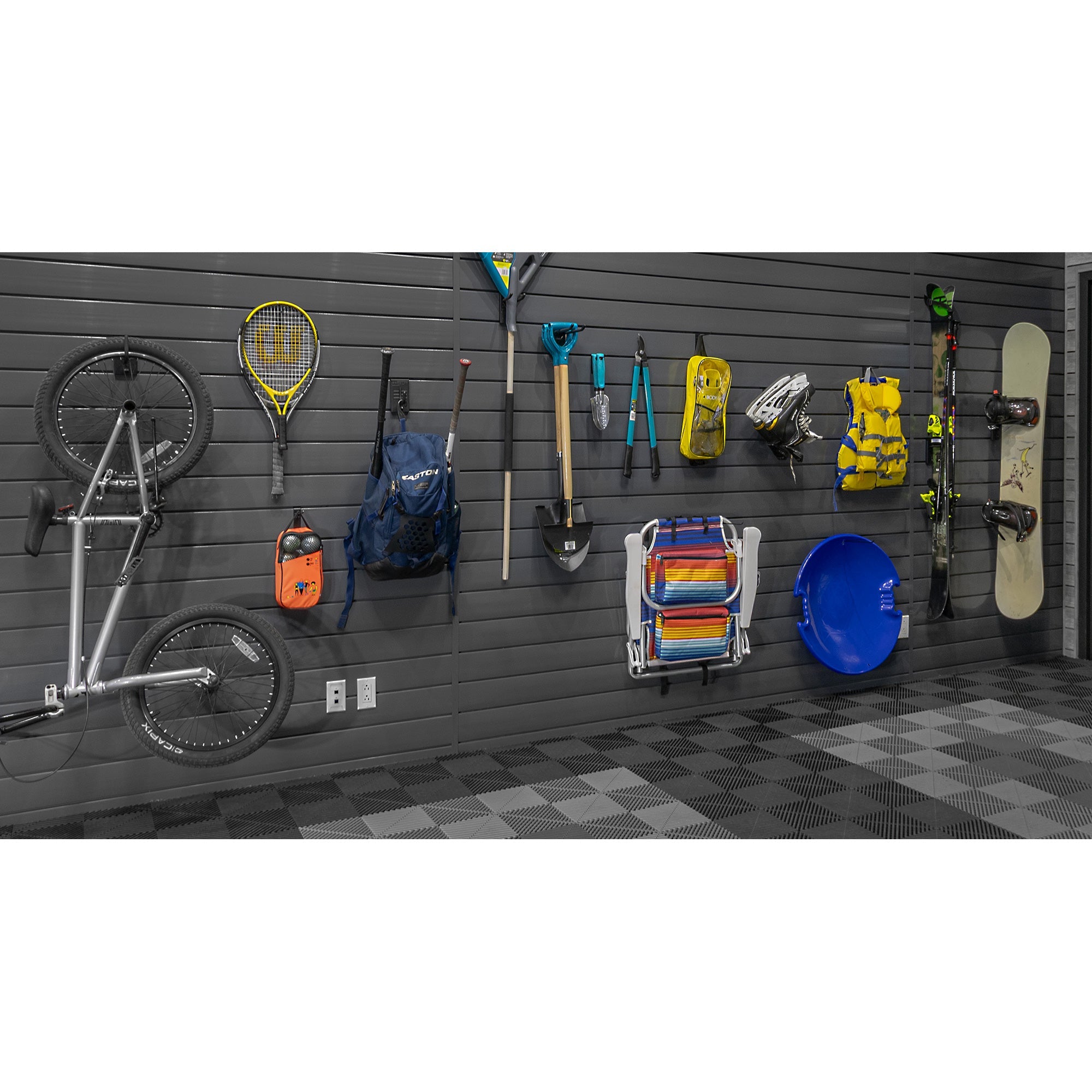 PVC Slatwall Sports Bundle – STEALTH