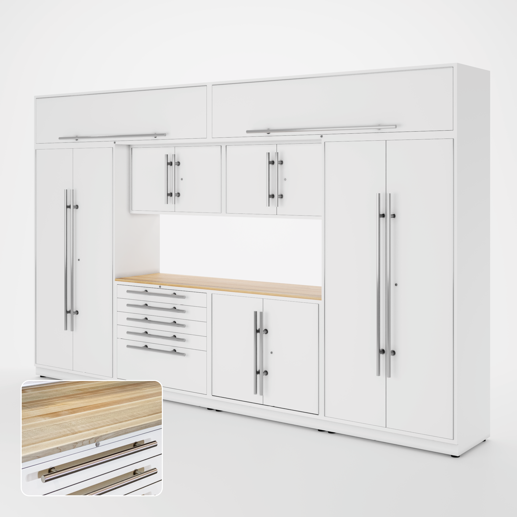 LUX Cabinets – 13 ft set – MAX – Overheads