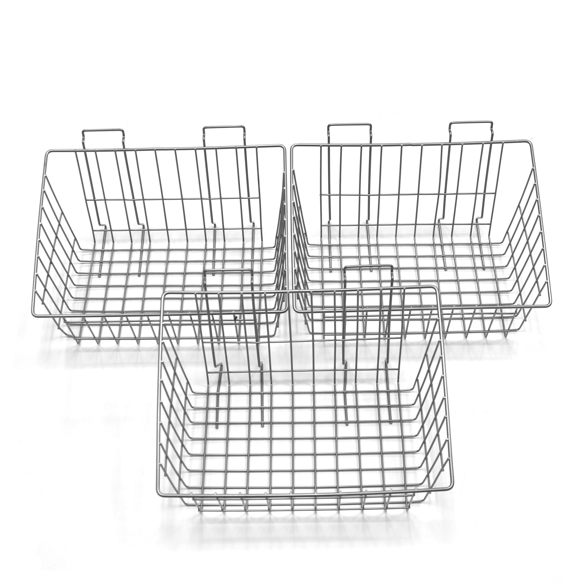 Metal Basket 15 x 8 x 11 in. – 3 pack