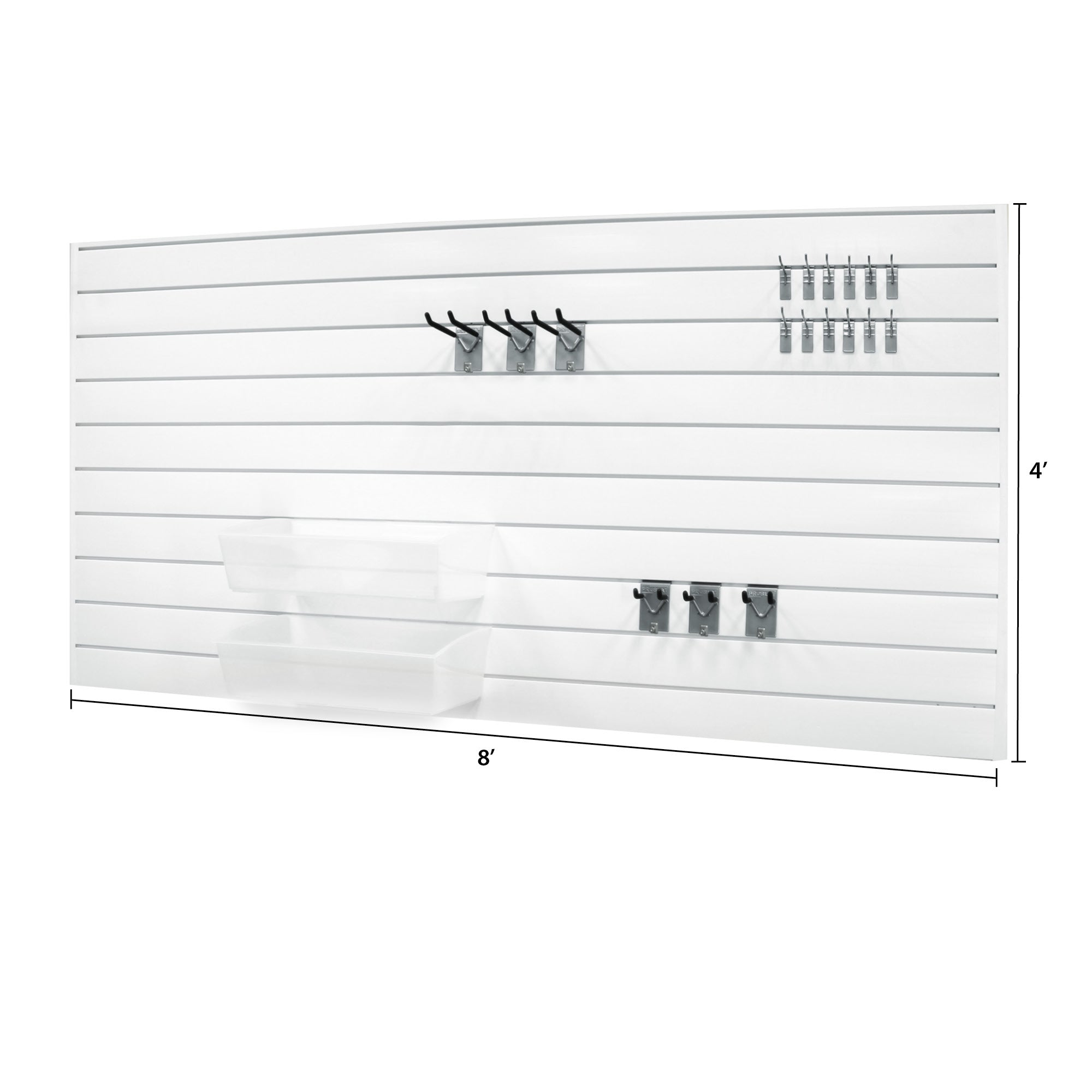 PVC Slatwall Organizer Bundle