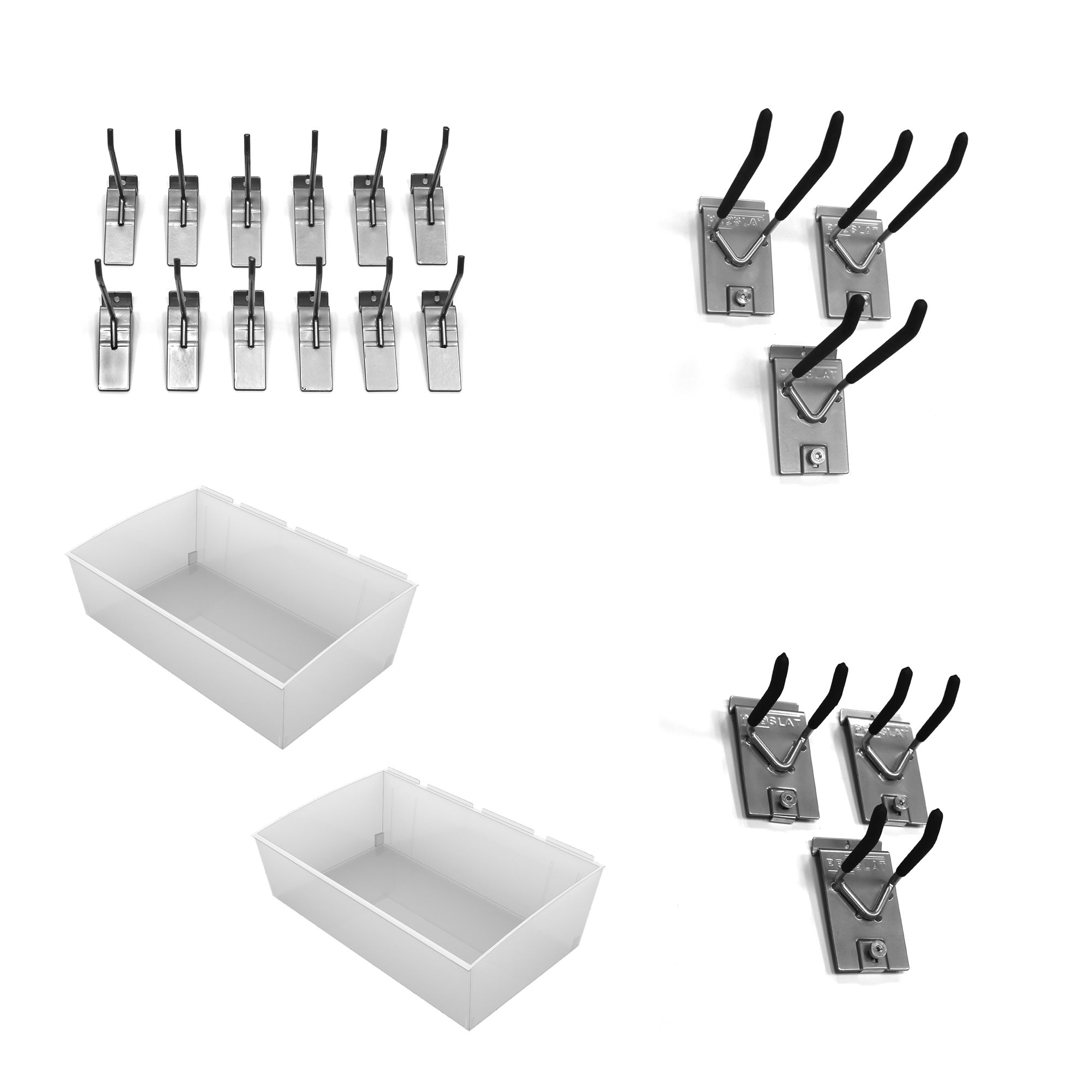 PVC Slatwall Organizer Bundle