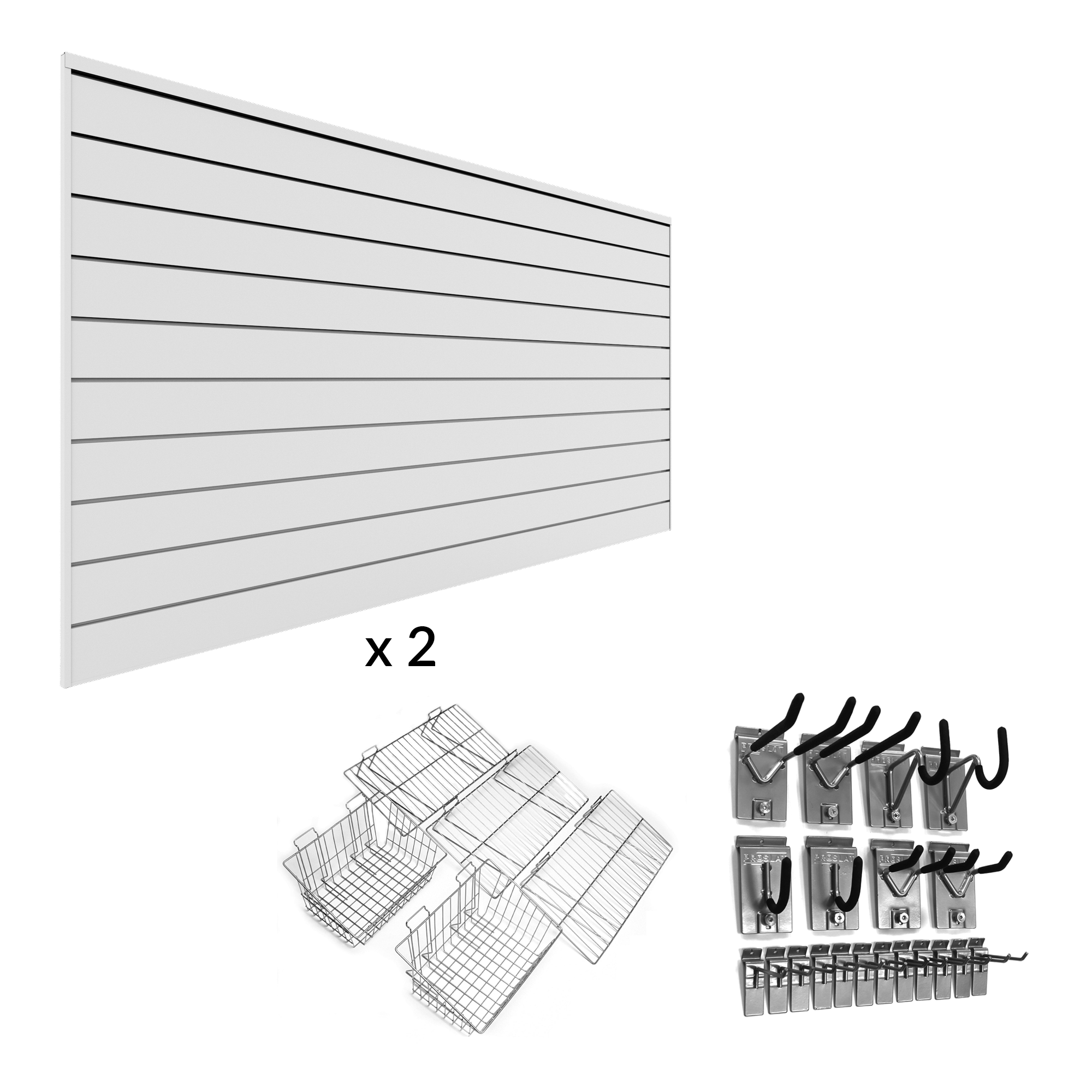 PVC Slatwall Ultimate Bundle