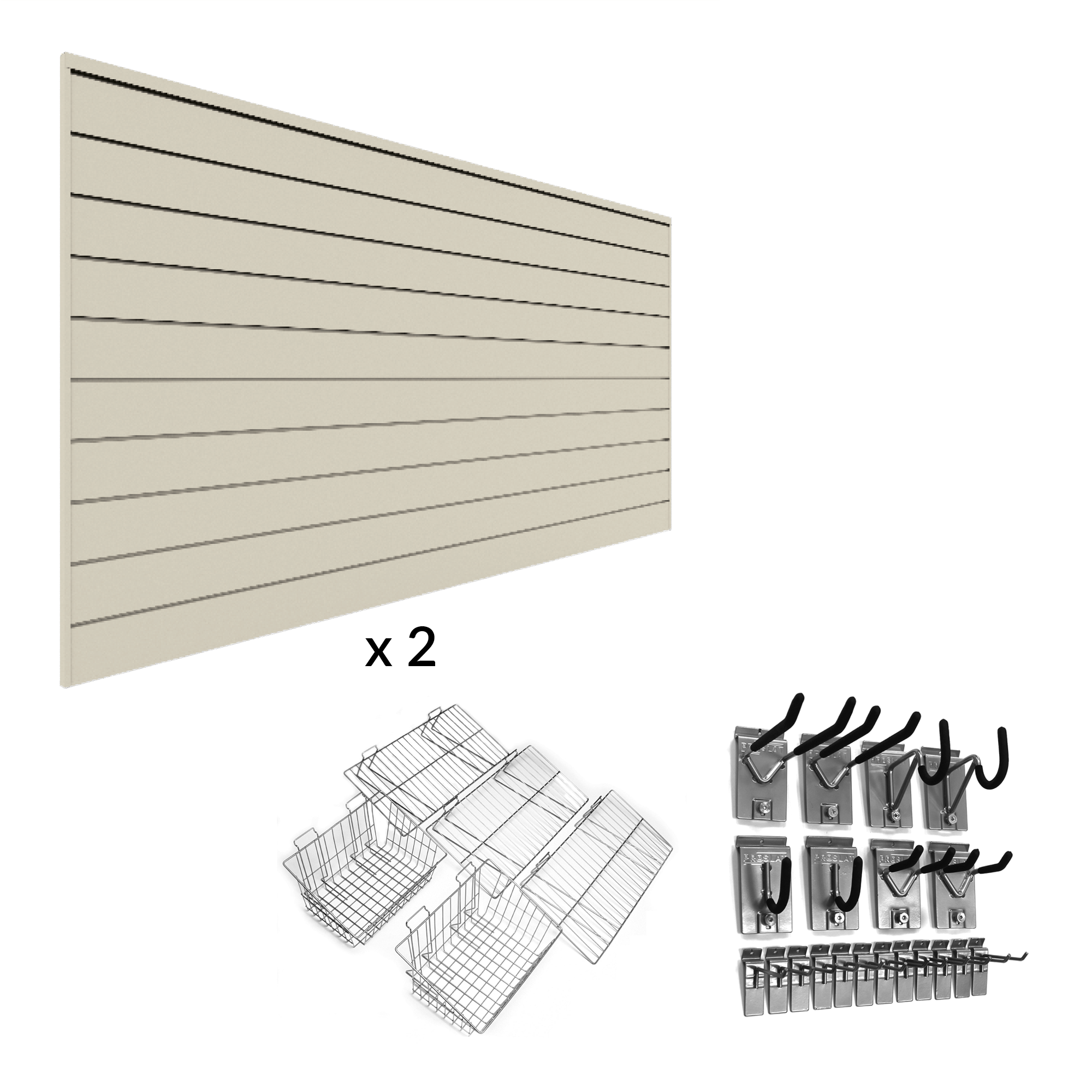 PVC Slatwall Ultimate Bundle