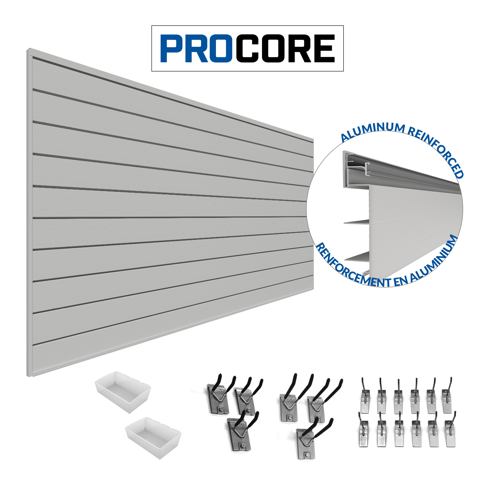 PROCORE Slatwall Organizer Bundle